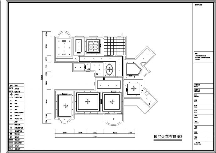 某地400平方米复式住宅楼装修方案设计图纸_图1