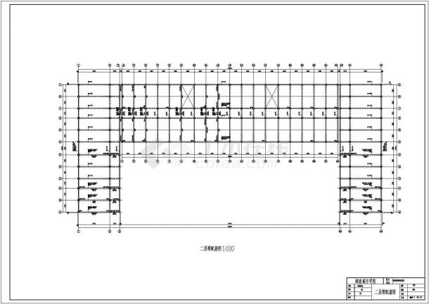 某6层框架结构办公楼结构设计图（毕业设计）-图二