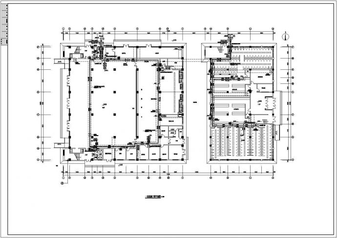 某四层综合楼地板采暖、空调、通风设计图纸_图1
