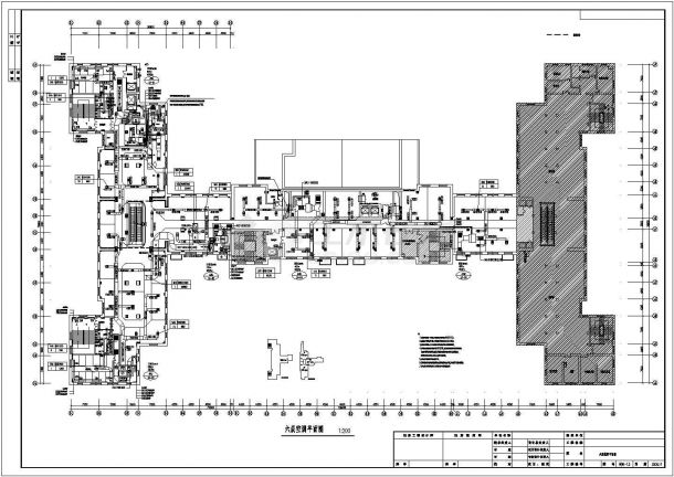 知名百货商城空调通风设计全套竣工图(含电气设计)-图二