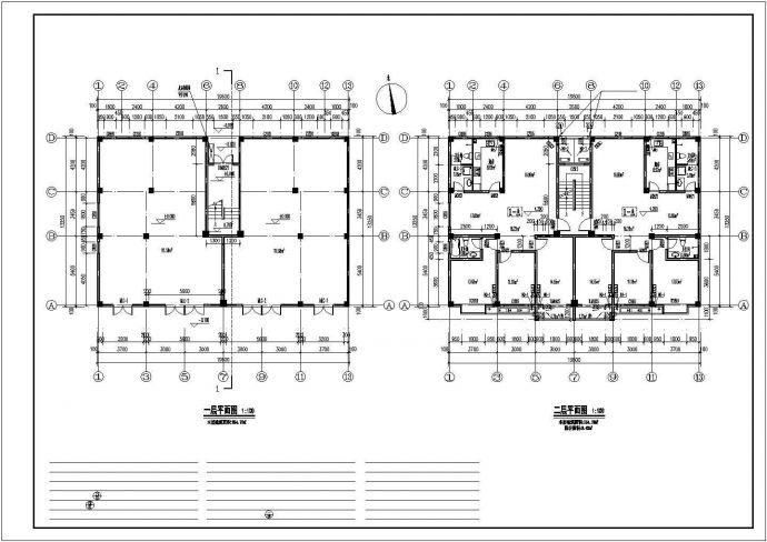 某地区地上五层框架结构住宅建筑设计施工图_图1