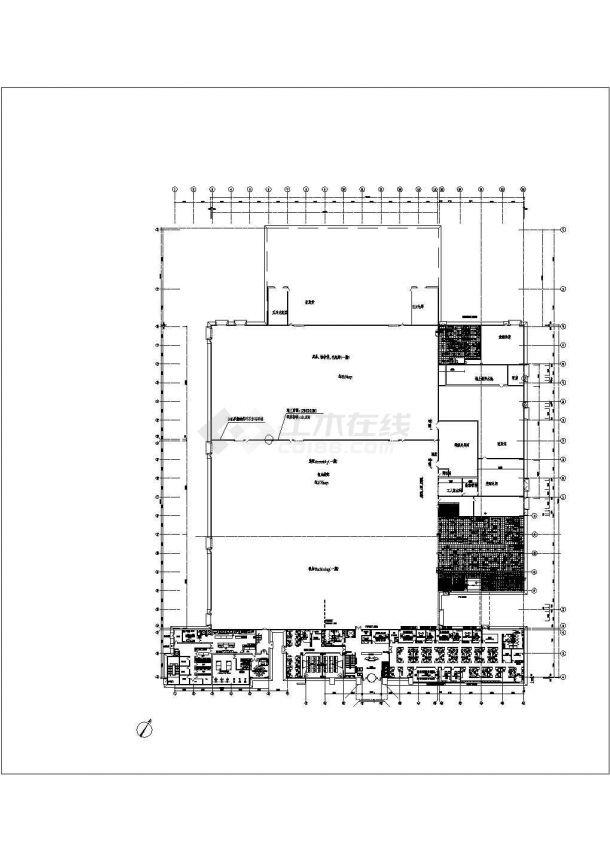 某地2层钢筋混凝土结构办公装修工程电气施工图-图二