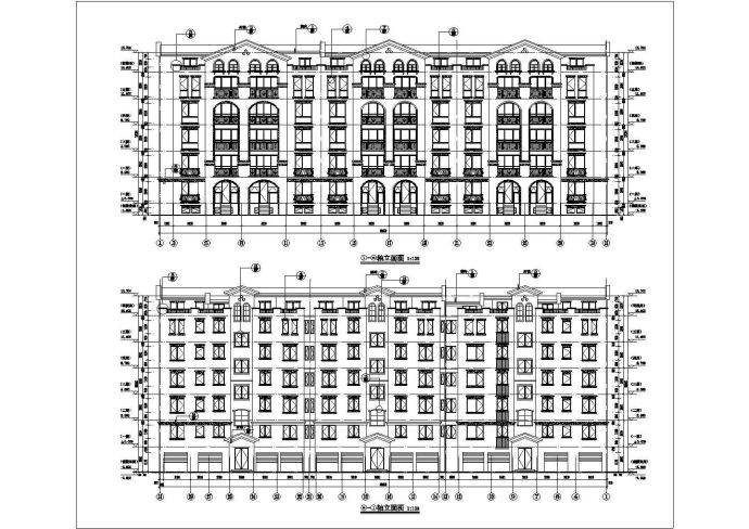青岛市某5+1多层异形柱框架结构住宅施工图_图1