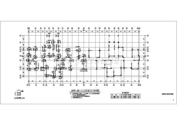某地33层剪力墙结构住宅结构施工图-图二