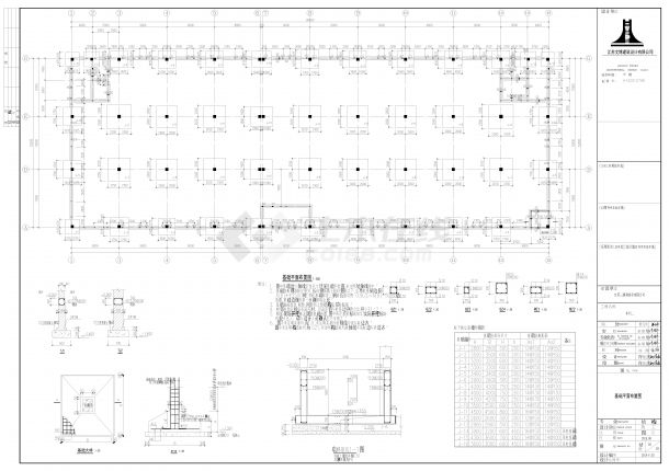 食品厂丙类4层厂房车间建筑结构水暖电设计施工图-图一
