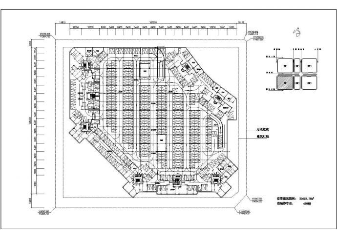 【深圳】某高层住宅区单体规划设计建筑施工图纸_图1