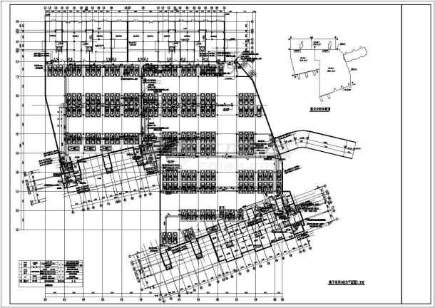 某大型小区地下车库全套电气施工图纸-图二