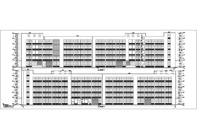 某地区四层工业厂房建筑设计施工图_图1