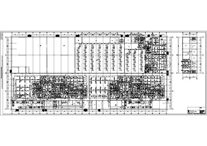 【郑州】某大型制药车间净化空调系统全套施工图(甲级设计院设计)_图1