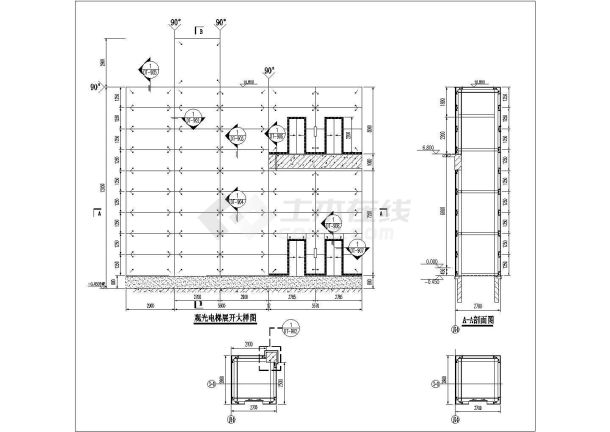 20米高钢结构观光电梯建筑设计方案-图一