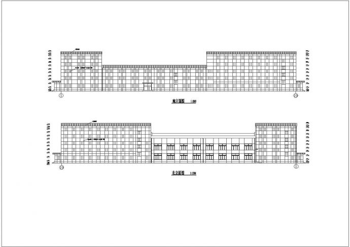 某五层框架教学楼建筑结构方案图纸_图1
