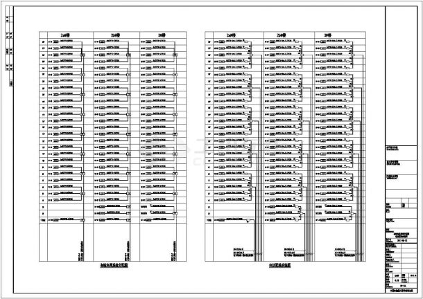 【四川】某28层商业综合楼全套电气施工图纸，共80张（含裙房及车库）-图二
