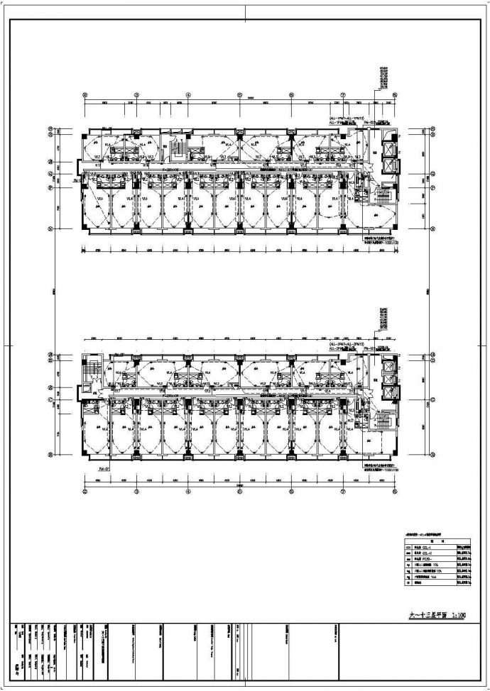 【江苏】某15层商业综合购物中心供配电系统全套电气施工图，共87张（地下一层）_图1