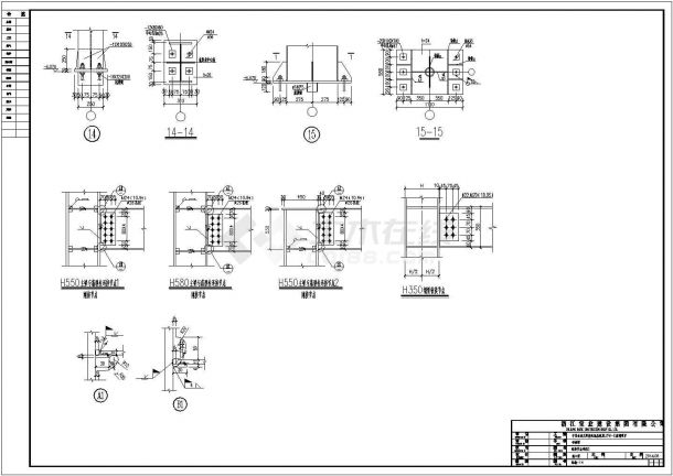 某地区跨度72米的单层轻钢屋架结构生产车间结构施工图-图二