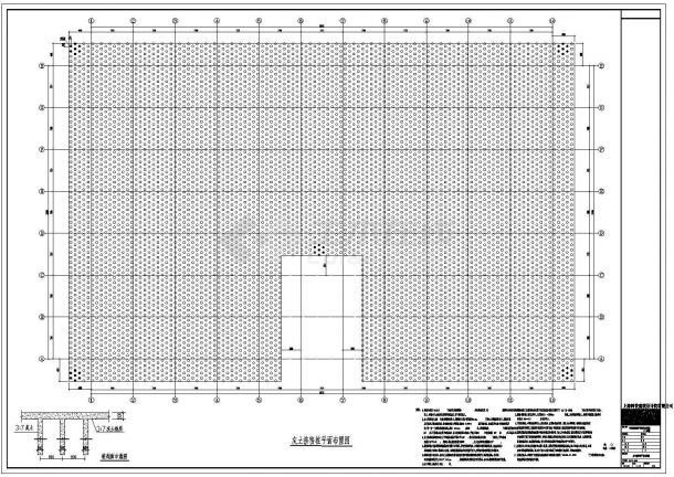 某地4层框架结构厂房结构设计施工图-图二