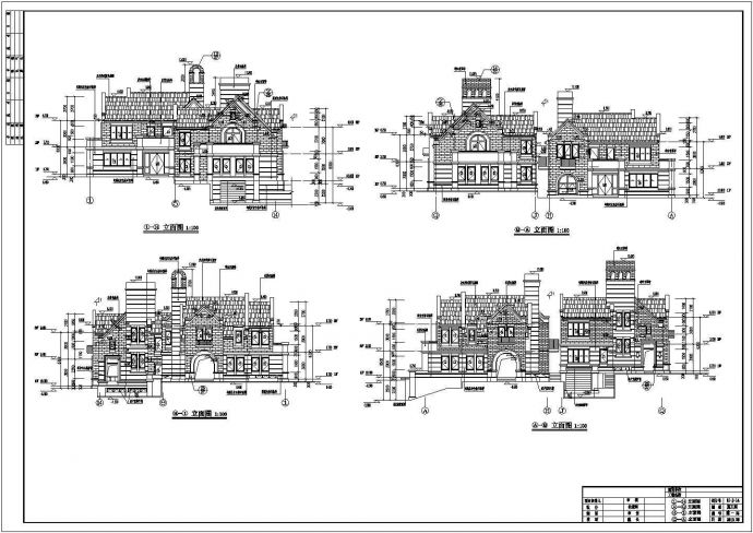 湖南长沙某小区地下一层地上2层框架异形柱别墅建筑结构施工图_图1