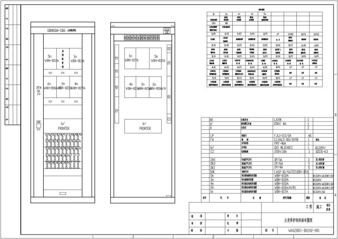 整套110kV变电站2次施工图纸_图1