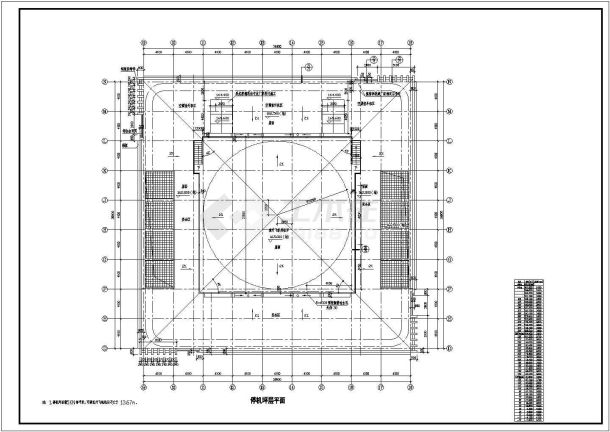 【浙江】四十层超高层商务中心办公楼建筑施工图-图一