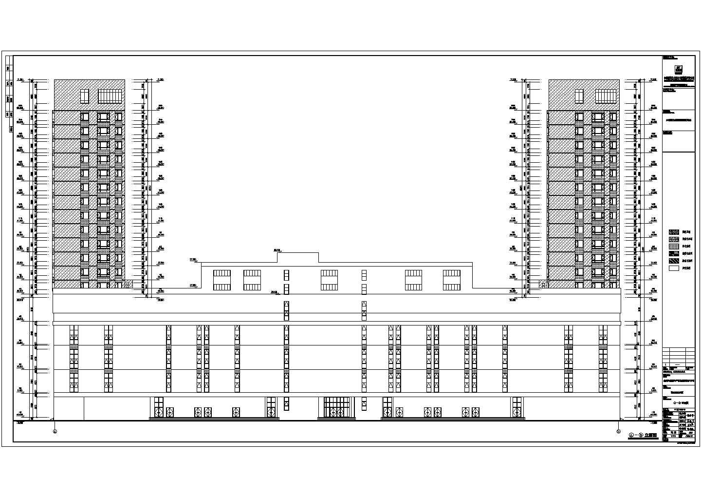 【辽宁】十八层框架剪力墙结构综合办公楼全套建筑施工图