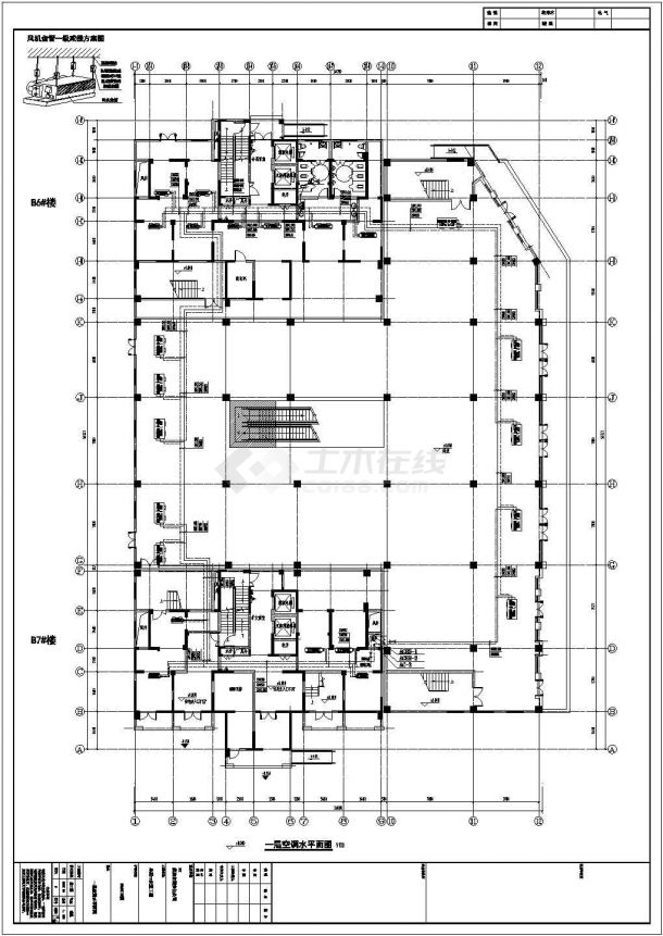 【阜阳】28层商住楼空调通风设计施工图(甲级设计院)-图二
