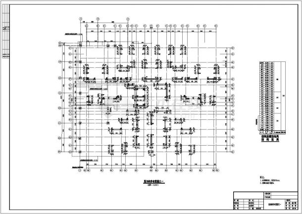 某地27层A级高度钢筋混凝土剪力墙抗震住宅结构施工图（含地下2层仓库）-图一