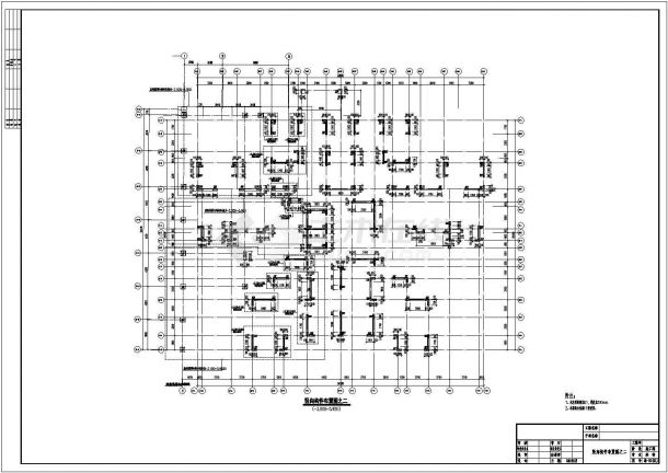 某地27层A级高度钢筋混凝土剪力墙抗震住宅结构施工图（含地下2层仓库）-图二