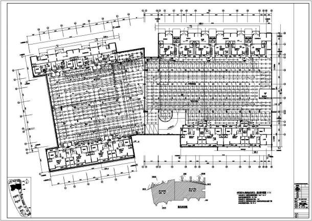 【四川】某居住小区18层住宅楼全套电气施工图，共149张（含车库）-图一