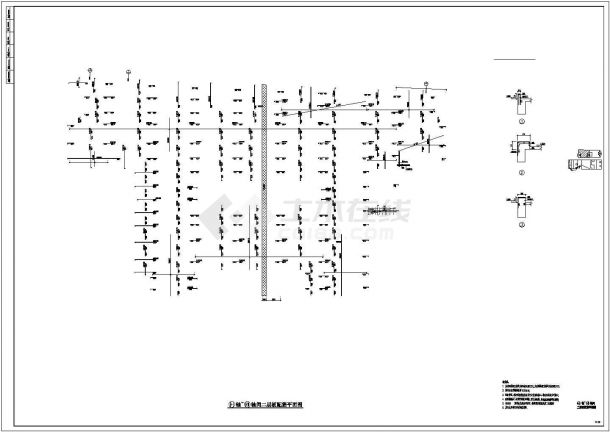 盱眙县某33层商业广场商住楼全套剪力墙结构施工图（均含计算书）-图一