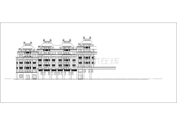 奥雅杭州天都城天风华苑景观设计施工图-图二