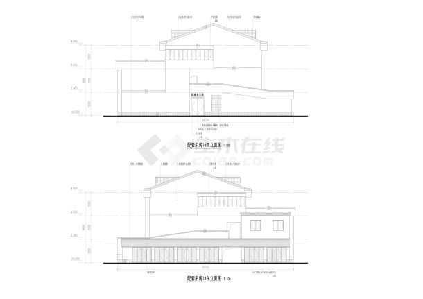 老小区改造工程（芙蓉小区）配套公建 外立面改造-图一