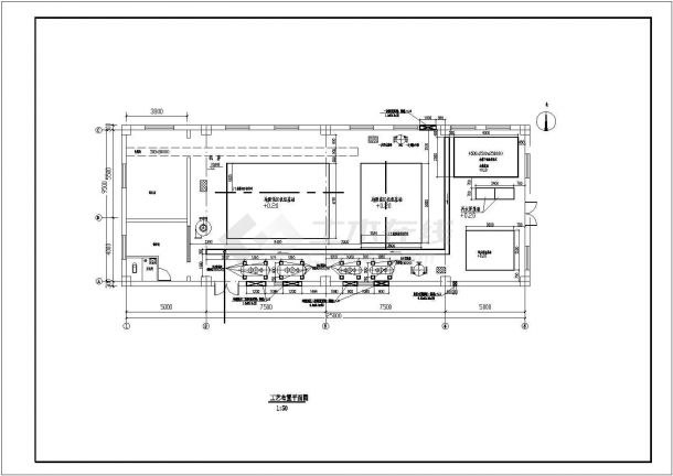 某小区集中供热热力站（分区供热）设计施工图-图二