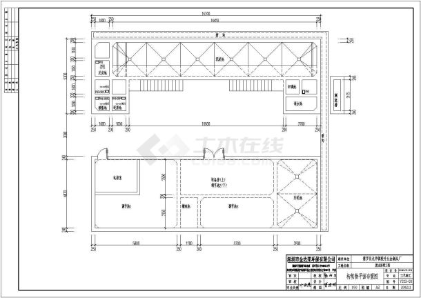 某五金制品废水处理工艺施工设计图-图二