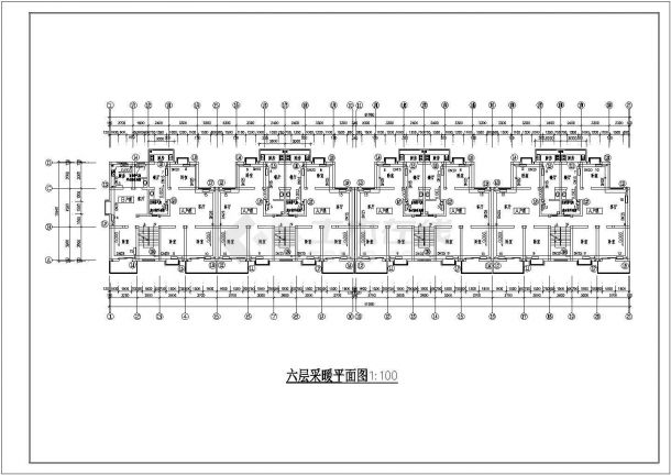 【江苏】六层住宅楼采暖设计施工图-图一