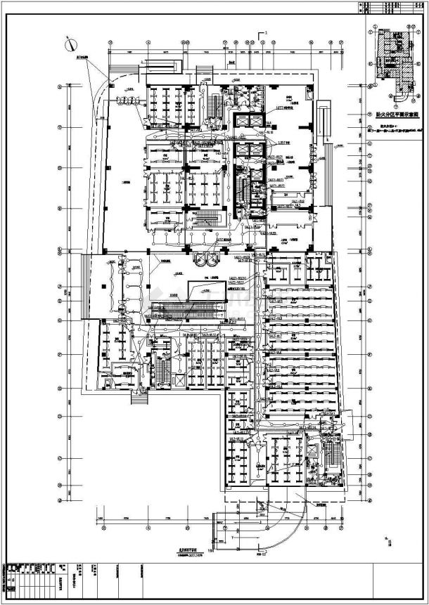 【江苏】某24层综合商业办公楼含办公公寓全套电气施工图-图一
