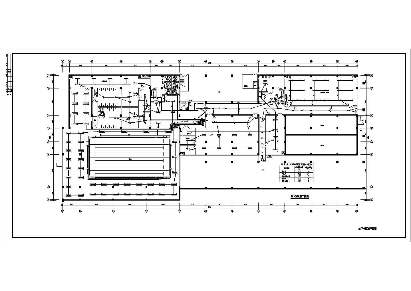 某三层大型会所建筑电气设计施工图