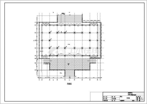 某地区混合结构仿宋寺庙重檐大殿建筑施工图-图二