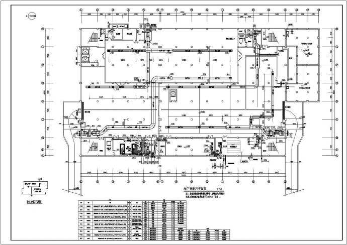 某5层商厦地源热泵中央空调设计图_图1