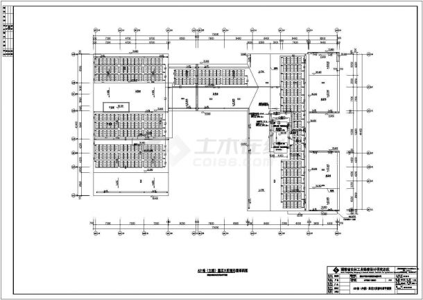 【湖南】五层框架结构商务住宿楼cad设计施工图-图一