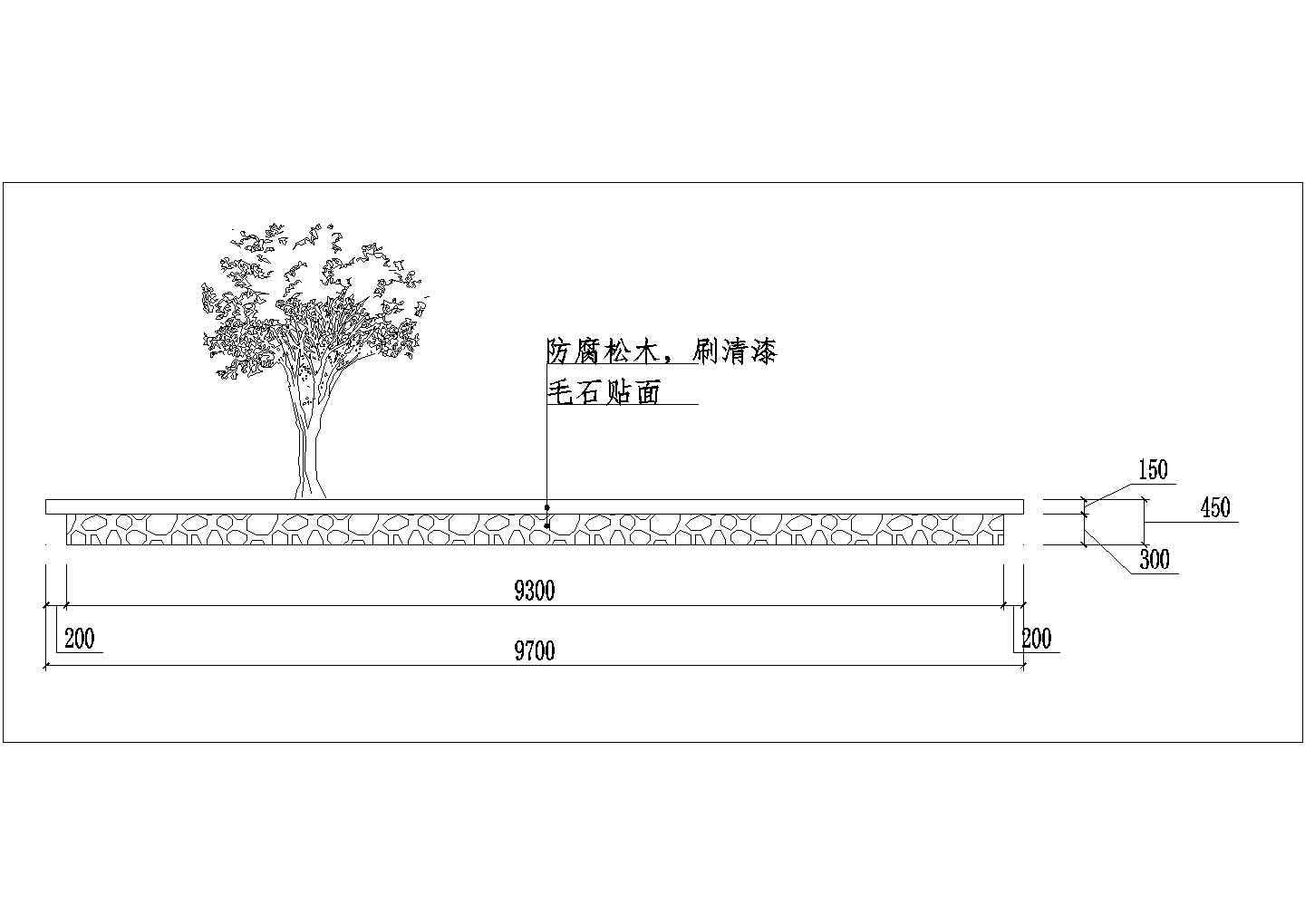 珠海聚然朗庭景观总图部分及部分节点施工图