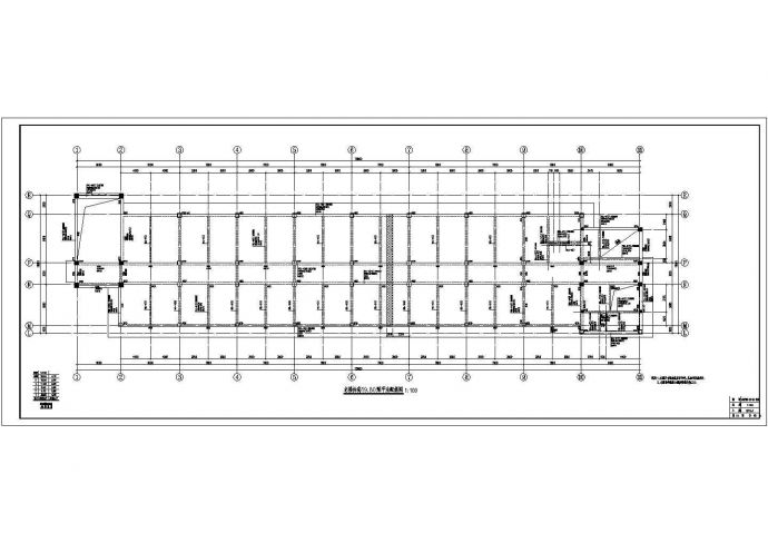 某材料学院教学楼结构设计施工图纸_图1