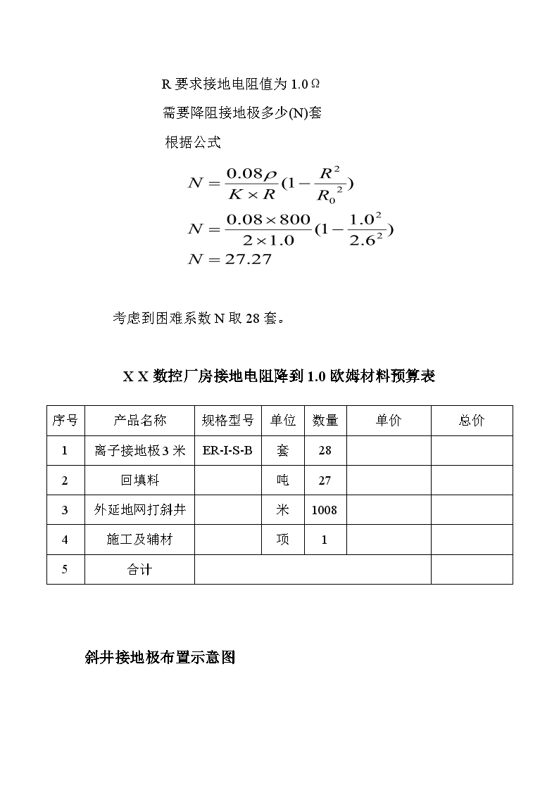 某数控厂房接地施工方案-图二