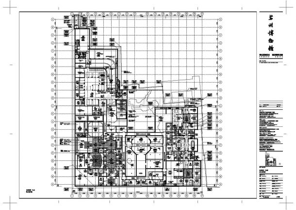 苏州博物馆整体建筑规划设计方案图纸-图二