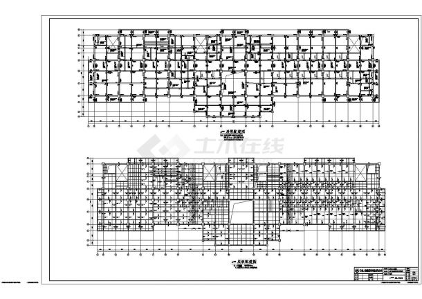 玉龙县五层框架结构医院住院楼结构施工图-图二