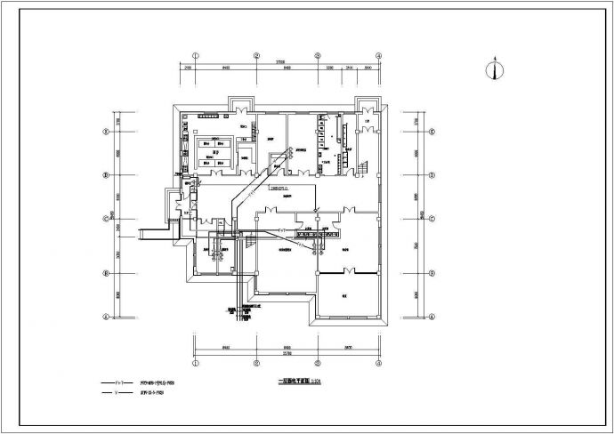 某地三层框架幼儿园全套电气施工图纸_图1