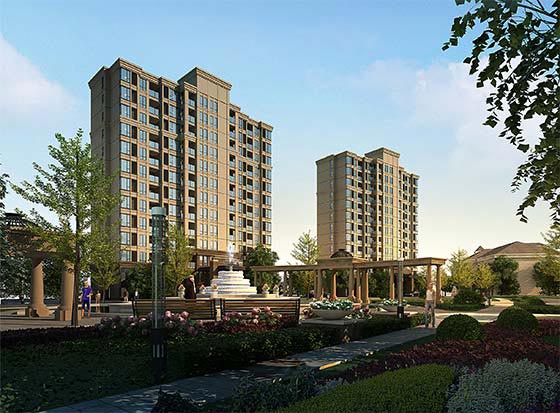【重庆】32层钢筋混凝土结构高档住宅区建筑设计方案文本（含CAD）