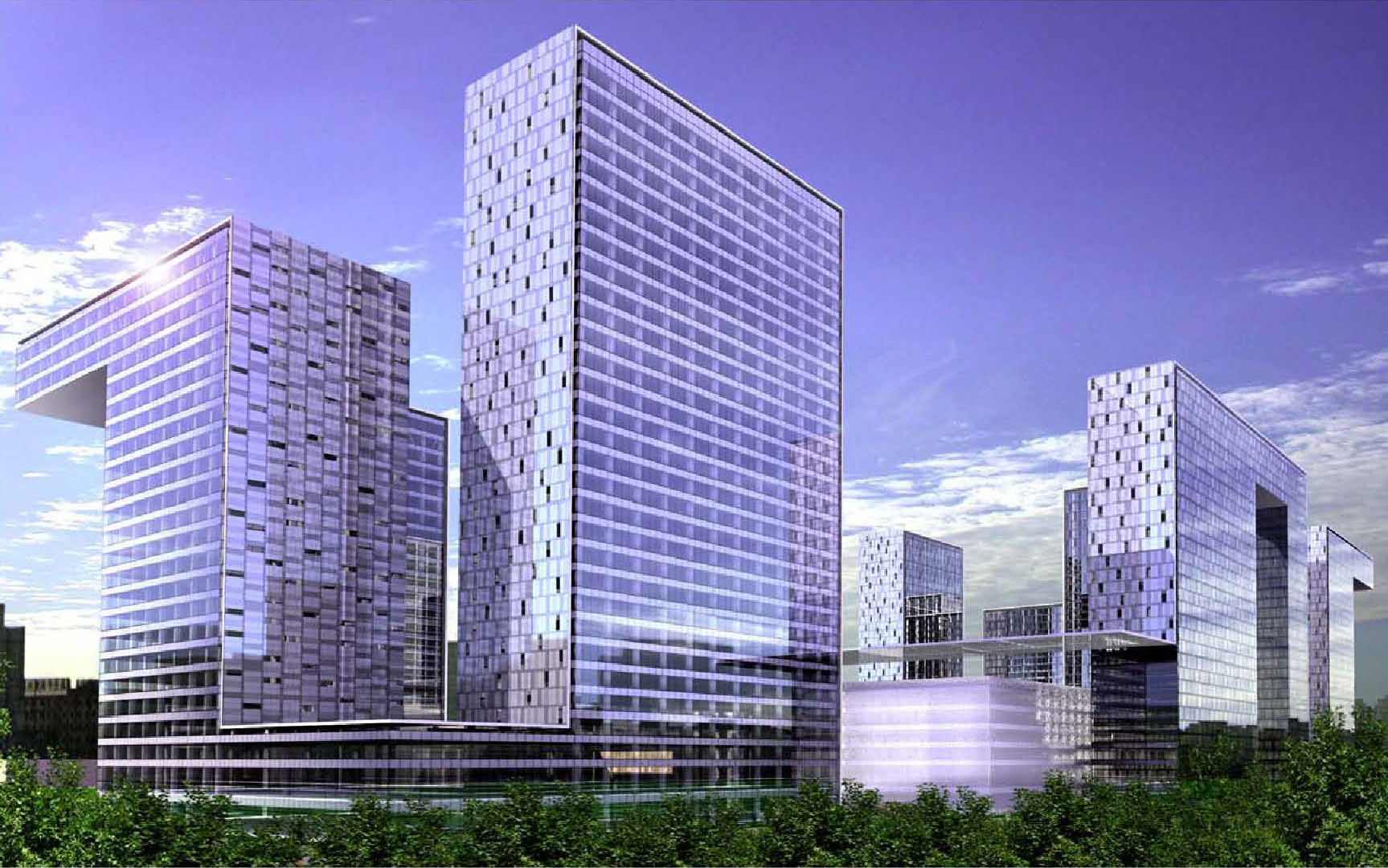 【北京】框架剪力墙结构高层办公楼设计方案