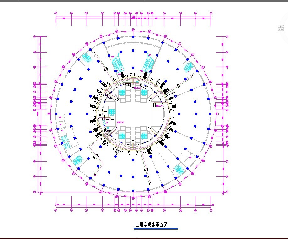 [河南]某高层商业建筑空调通风系统设计施工CAD图