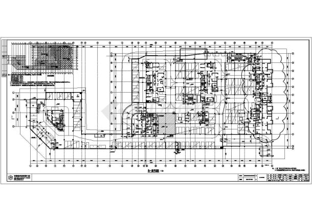 【安徽】合肥市新世界广场地下车库建筑设计施工图-图二