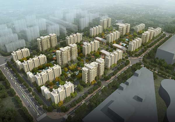 【北京】欧式风格高层混合住宅区规划及单体建筑设计方案文本(含多个方案)-图一