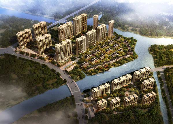 【浙江】欧式风格高层混合住宅区规划及单体建筑设计方案文本(含CAD图纸)_图1